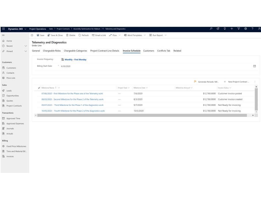 Microsoft Dynamics 365 Project Operations | Syscom